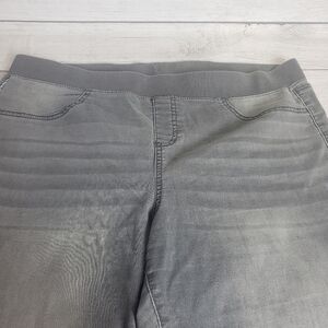 No Boundaries‎ Elastic Waist Gray Jeggings Women's Sz XXL